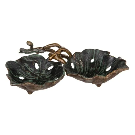 Candleholder Green Copper Aluminium 26 x 26 x 5 cm by BigBuy Home, Candelabras and candle holders - Ref: S8805787, Price: 23,...