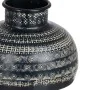 Vase Black Aluminium 15 x 15 x 13 cm by BigBuy Home, Vases - Ref: S8805789, Price: 14,51 €, Discount: %