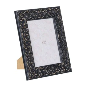 Cadre photo Noir Bois MDF 13 x 18 cm 21 x 1,5 x 25,5 cm de BigBuy Home, Cadres muraux et de table - Réf : S8805790, Prix : 11...