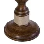 Conjunto de Castiçais Castanho Ferro Madeira de mangueira 14 x 14 x 38 cm (3 Unidades) de BigBuy Home, Candelabros e suportes...