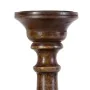 Conjunto de Castiçais Castanho Ferro Madeira de mangueira 14 x 14 x 38 cm (3 Unidades) de BigBuy Home, Candelabros e suportes...