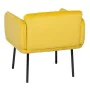 Poltrona Amarelo Preto 100 % poliéster 76 x 64 x 77 cm de BigBuy Home, Cadeiras - Ref: S8805810, Preço: 160,86 €, Desconto: %