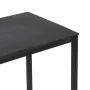 Console Noir Aluminium Verre Fer 98 x 28 x 82 cm (2 Unités) de BigBuy Home, Tables - Réf : S8805812, Prix : 297,10 €, Remise : %