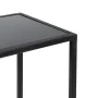 Consola Preto Alumínio Cristal Ferro 98 x 28 x 82 cm (2 Unidades) de BigBuy Home, Jogos de móveis - Ref: S8805812, Preço: 297...