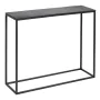 Consola Preto Alumínio Cristal Ferro 98 x 28 x 82 cm (2 Unidades) de BigBuy Home, Jogos de móveis - Ref: S8805812, Preço: 297...