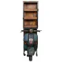 Shelves Alexandra House Living Metal Mango wood 67 x 194 x 140 cm Bottle rack Motorbike by Alexandra House Living, Bookcases ...