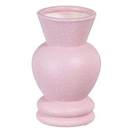 Vase Pink Ceramic 11 x 11 x 17 cm by BigBuy Home, Vases - Ref: S8805848, Price: 10,88 €, Discount: %