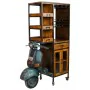 Shelves Alexandra House Living Metal Mango wood 67 x 194 x 140 cm Bottle rack Motorbike by Alexandra House Living, Bookcases ...