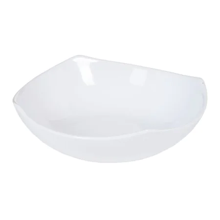 Centre de Table Blanc Céramique 22,5 x 22,5 x 7 cm de BigBuy Home, Accessoires de fête - Réf : S8805851, Prix : 13,43 €, Remi...