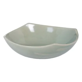 Centerpiece Light Green Ceramic 22,5 x 22,5 x 7 cm by BigBuy Home, Party items - Ref: S8805852, Price: 13,99 €, Discount: %