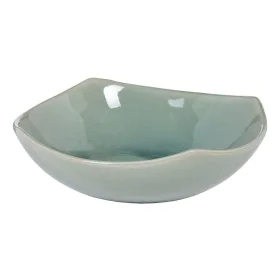 Centro de Mesa Verde Cerámica 22,5 x 22,5 x 7 cm de BigBuy Home, Artículos para fiestas - Ref: S8805853, Precio: 13,99 €, Des...