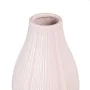 Vase Pink Ceramic 12,5 x 12,5 x 20,5 cm by BigBuy Home, Vases - Ref: S8805855, Price: 13,19 €, Discount: %