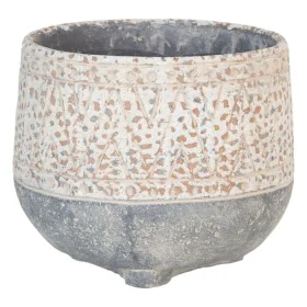 Planter Grey Cement 22 x 22 x 19 cm by BigBuy Garden, Cachepots - Ref: S8805868, Price: 15,42 €, Discount: %