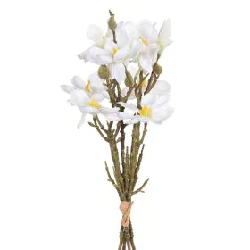 Branche Blanc Vert 37 x 20 x 41 cm Magnolia de BigBuy Home, Fleurs artificielles - Réf : S8805884, Prix : 10,15 €, Remise : %