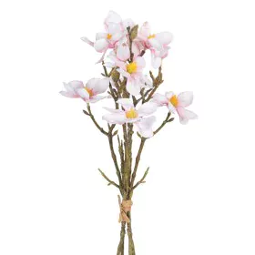 Ramo Verde Cor de Rosa 37 x 20 x 41 cm Magnolia de BigBuy Home, Flores - Ref: S8805885, Preço: 10,58 €, Desconto: %