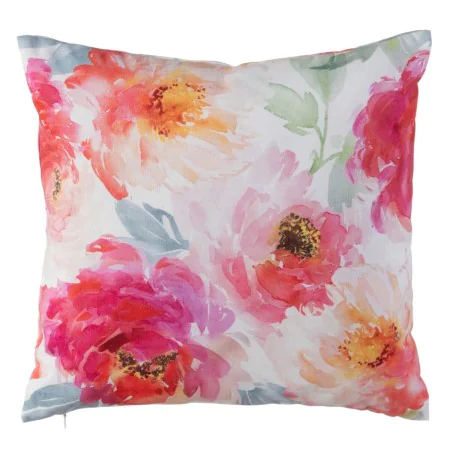 Cushion Pink Roses 45 x 45 cm by BigBuy Home, Cushions - Ref: S8805886, Price: 13,99 €, Discount: %