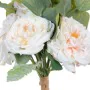 Bunch White Green Roses 20 x 23 x 41 cm by BigBuy Home, Artificial Flowers - Ref: S8805895, Price: 18,95 €, Discount: %