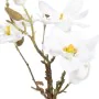 Decorative Plant Polyester Polyethylene Iron 22 x 22 x 38 cm Magnolia by BigBuy Home, Artificial Plants - Ref: S8805896, Pric...