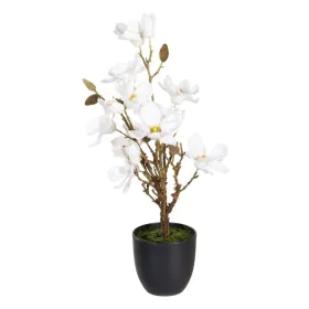 Pianta Decorativa Poliestere Polietilene Ferro 30 x 30 x 60 cm Magnolia di BigBuy Home, Piante artificiali - Rif: S8805899, P...