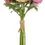 Bunch Green Pink Roses 20 x 20 x 35 cm by BigBuy Home, Artificial Flowers - Ref: S8805911, Price: 13,35 €, Discount: %