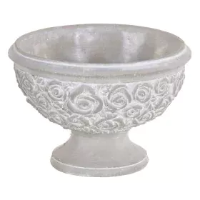 Cache-pot Gris Ciment Ø 23 cm 23 x 23 x 19 cm de BigBuy Garden, Cache-pots - Réf : S8805922, Prix : 14,40 €, Remise : %