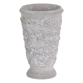 Cache-pot Gris Ciment 18 x 18 x 28 cm de BigBuy Garden, Cache-pots - Réf : S8805928, Prix : 15,42 €, Remise : %