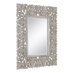 Wall mirror White Crystal 98 x 3 x 124 cm by BigBuy Home, Wall-Mounted Mirrors - Ref: S8805931, Price: 453,31 €, Discount: %