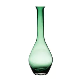 Vase Green Glass 10 x 10 x 27,5 cm by BigBuy Home, Vases - Ref: S8805934, Price: 13,19 €, Discount: %