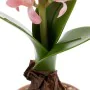 Plante décorative Polyester Polyéthylène Fer Mélamine 9,5 x 9,5 x 29 cm de BigBuy Home, Plantes artificielles - Réf : S880596...