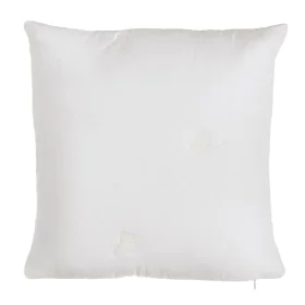 Cojín Crema 40 x 40 cm Cuadrado Floral de BigBuy Home, Cojines - Ref: S8805980, Precio: 10,58 €, Descuento: %