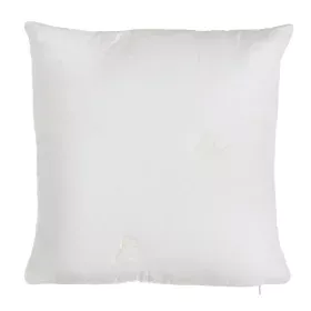 Almofada Creme 40 x 40 cm Quadrado Floral de BigBuy Home, Almofadas - Ref: S8805980, Preço: 10,15 €, Desconto: %