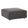 Pouffe Grey Wood Feather Foam 94 x 94 x 44 cm Modular by BigBuy Home, Footstools - Ref: S8806007, Price: 154,80 €, Discount: %