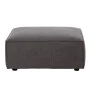 Puff Cinzento Madeira Pluma Foam 94 x 94 x 44 cm Modular de BigBuy Home, Pufes - Ref: S8806007, Preço: 163,47 €, Desconto: %