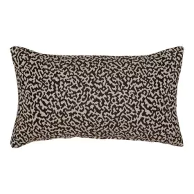 Cushion White Black 50 x 30 cm by BigBuy Home, Cushions - Ref: S8806013, Price: 13,99 €, Discount: %