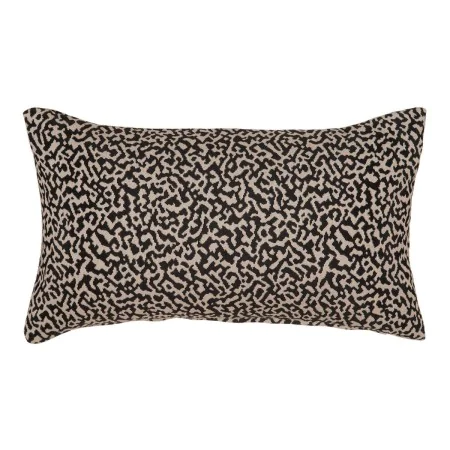 Cushion White Black 50 x 30 cm by BigBuy Home, Cushions - Ref: S8806013, Price: 13,43 €, Discount: %