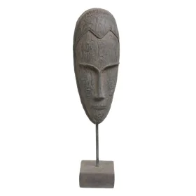 Figura Decorativa Gris Máscara 19 x 12 x 62 cm de BigBuy Home, Adornos - Ref: S8806029, Precio: 29,65 €, Descuento: %