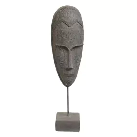 Figura Decorativa Gris Máscara 19 x 12 x 62 cm de BigBuy Home, Adornos - Ref: S8806029, Precio: 28,46 €, Descuento: %