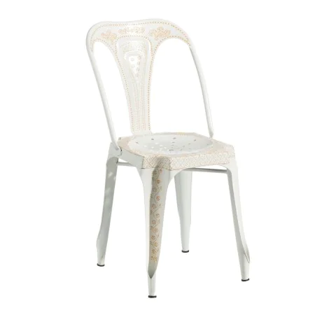 Chaise Blanc 41 x 39 x 85 cm de BigBuy Home, Chaises - Réf : S8806038, Prix : 58,85 €, Remise : %