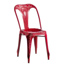 Chaise Rouge 41 x 39 x 85 cm de BigBuy Home, Chaises - Réf : S8806039, Prix : 58,38 €, Remise : %