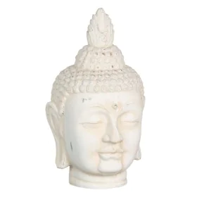 Decorative Figure Cream Buddha Oriental 19 x 18,5 x 32,5 cm by BigBuy Home, Ornaments - Ref: S8806044, Price: 16,41 €, Discou...