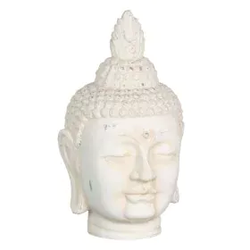 Decorative Figure Cream Buddha Oriental 19 x 18,5 x 32,5 cm by BigBuy Home, Ornaments - Ref: S8806044, Price: 15,75 €, Discou...