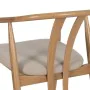 Chaise de Salle à Manger Beige Naturel 56,5 x 57 x 76,5 cm de BigBuy Home, Chaises - Réf : S8806144, Prix : 271,98 €, Remise : %