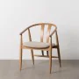 Dining Chair Beige Natural 56,5 x 57 x 76,5 cm by BigBuy Home, Dining Chairs - Ref: S8806144, Price: 254,67 €, Discount: %