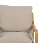 Fauteuil Beige Naturel Bois d'hévéa Éponge Bois de frêne Foam 65 x 69 x 83 cm de BigBuy Home, Chaises - Réf : S8806145, Prix ...