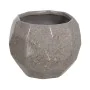 Macetero Gris Cerámica 25 x 25 x 20 cm de BigBuy Garden, Maceteros - Ref: S8806179, Precio: 29,46 €, Descuento: %