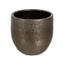 Cache-pot Métallisé Céramique 30 x 30 x 27 cm de BigBuy Garden, Cache-pots - Réf : S8806202, Prix : 29,27 €, Remise : %