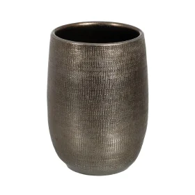 Planter Metallic Ceramic 29 x 29 x 40 cm by BigBuy Garden, Cachepots - Ref: S8806206, Price: 37,68 €, Discount: %