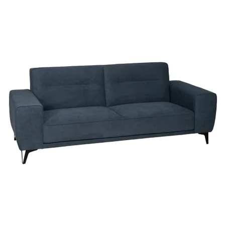 Dreisitzer-Sofa Blau Holz 220 x 87 x 85 cm von BigBuy Home, Sofas - Ref: S8806222, Preis: 872,03 €, Rabatt: %