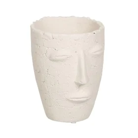 Cache-pot Crème Céramique 15 x 15 x 19 cm de BigBuy Garden, Cache-pots - Réf : S8806246, Prix : 21,63 €, Remise : %