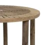 Table d'appoint Naturel Bambou 50 x 50 x 48 cm 38,5 x 38,5 x 40 cm 2 Pièces (2 Unités) de BigBuy Home, Tables - Réf : S880629...